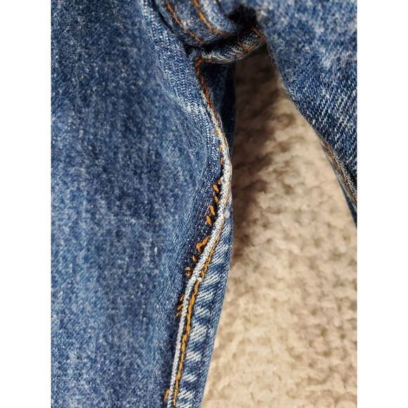 Levis 501 Jeans Men 32x33 (29x29.5) Med Blue Hi Rise True Vtg 520 USA 03/84 - Picture 6 of 16